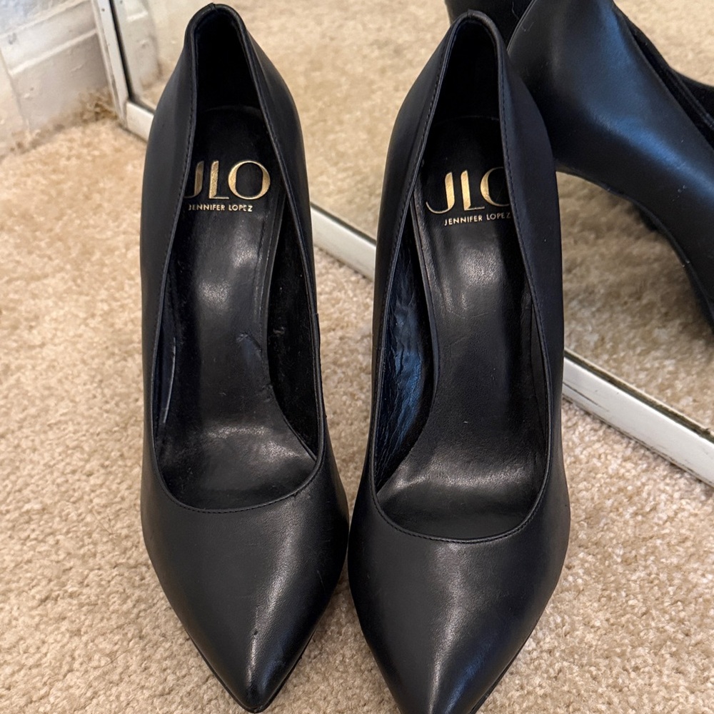 Jennifer Lopez Classic Black Heels
